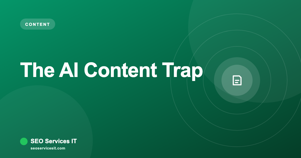 The AI Content Trap: Using AI Without Getting Penalized