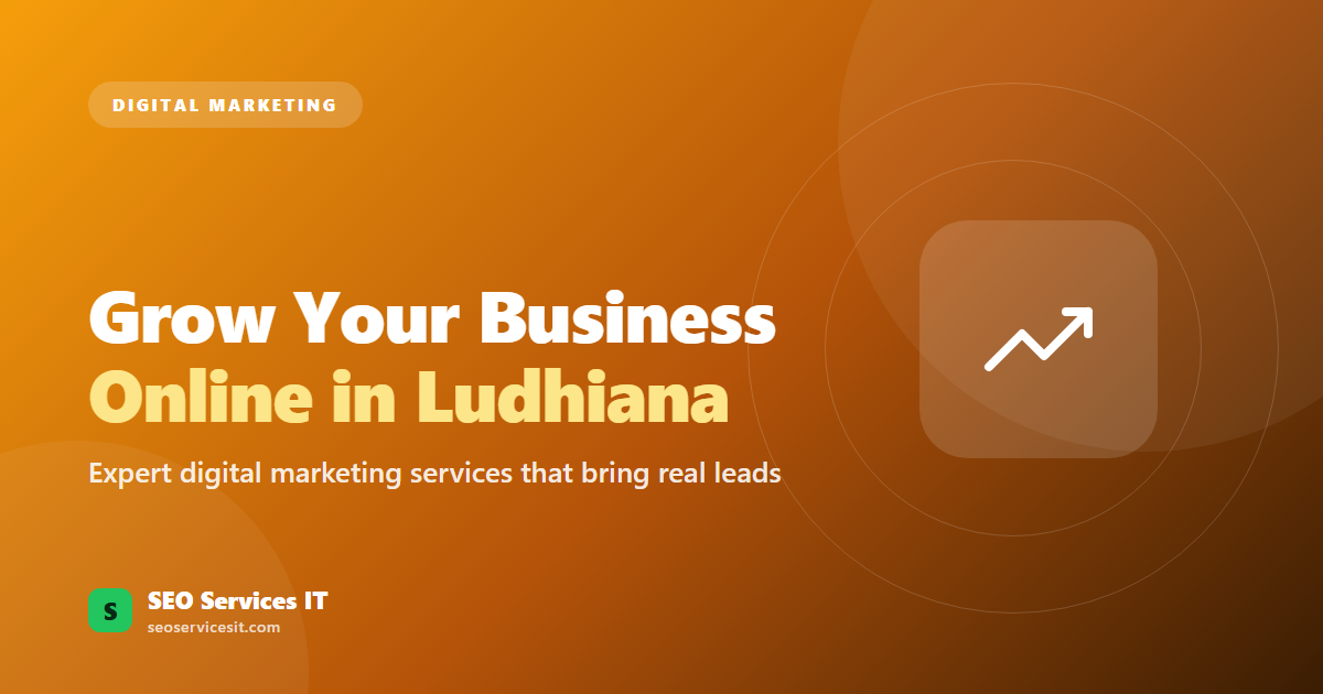 Boost Your Business Online with Expert Digital Marketing Services in Ludhiana