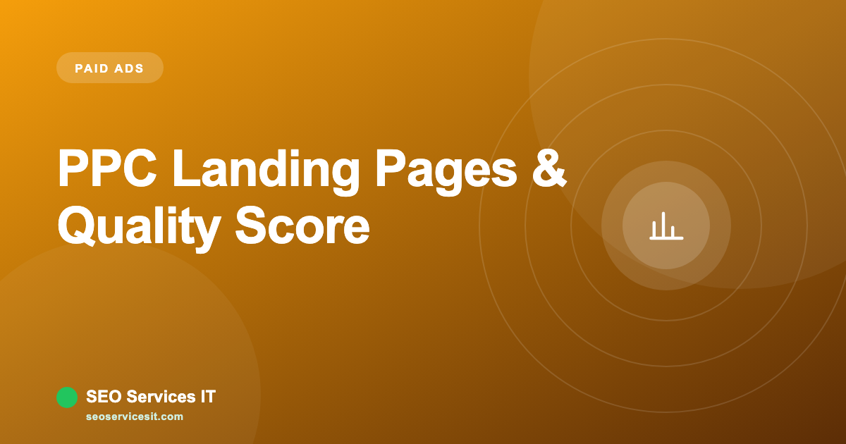 PPC Landing Pages: The Quality Score Secret