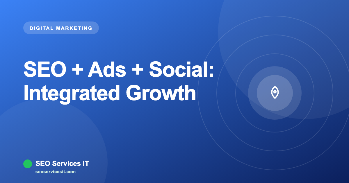 SEO + Ads + Social: The Integrated Growth Playbook