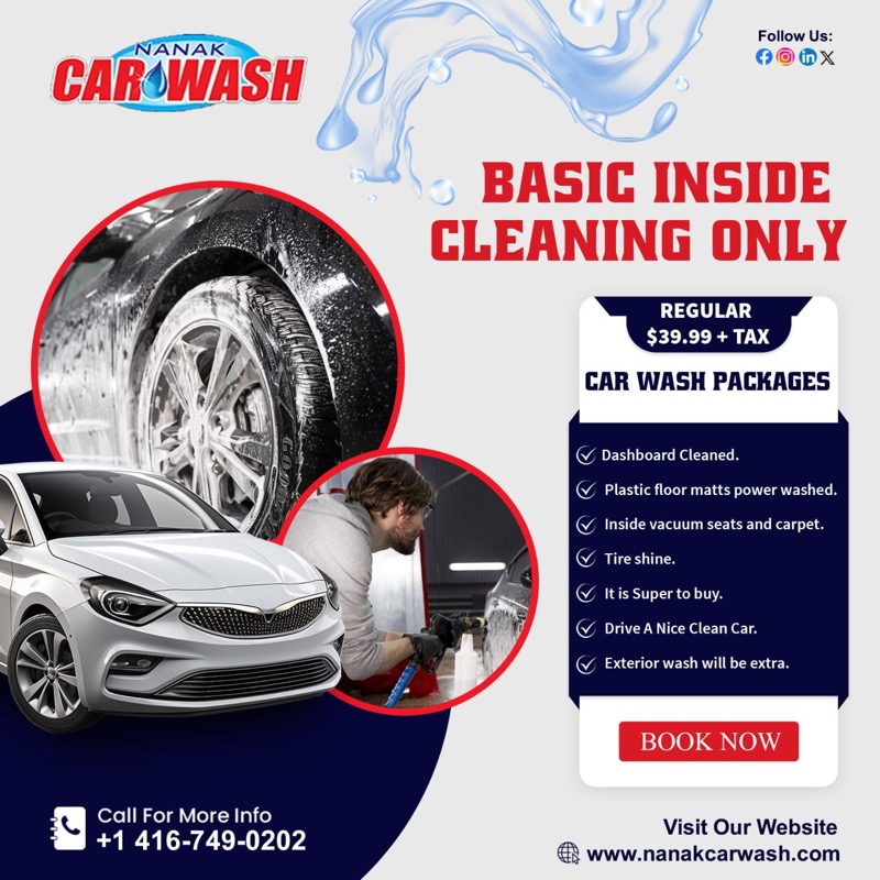 Nanak Car Wash — social media creative by SEO Services IT