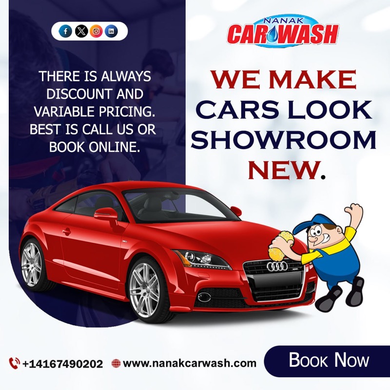 Nanak Car Wash — social media creative by SEO Services IT