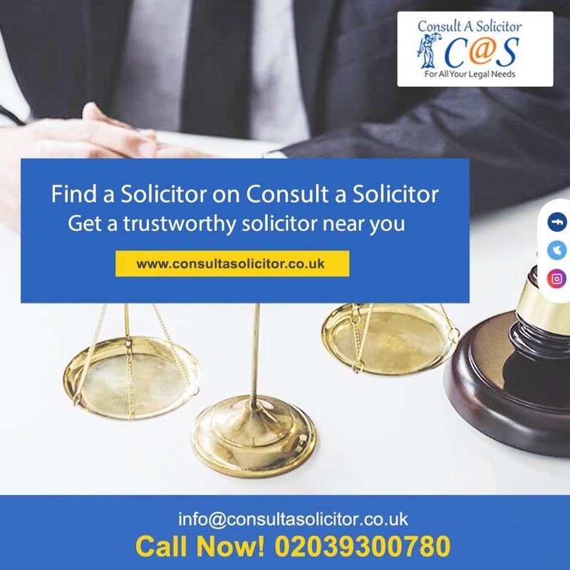 Consult A Solicitor — social media creative by SEO Services IT