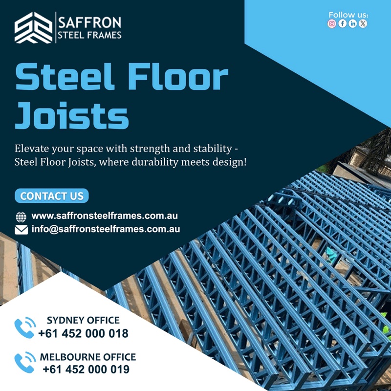 Saffron Steel Frames — social media creative by SEO Services IT