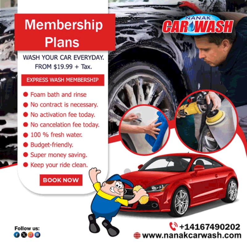 Nanak Car Wash — social media creative by SEO Services IT