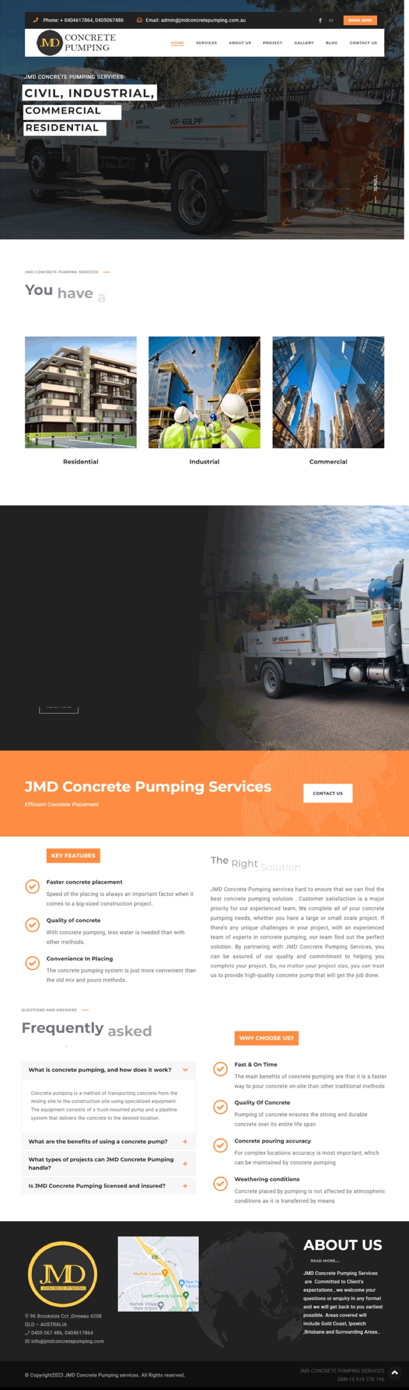 JMD CONCRETE PUMPING SERVICES