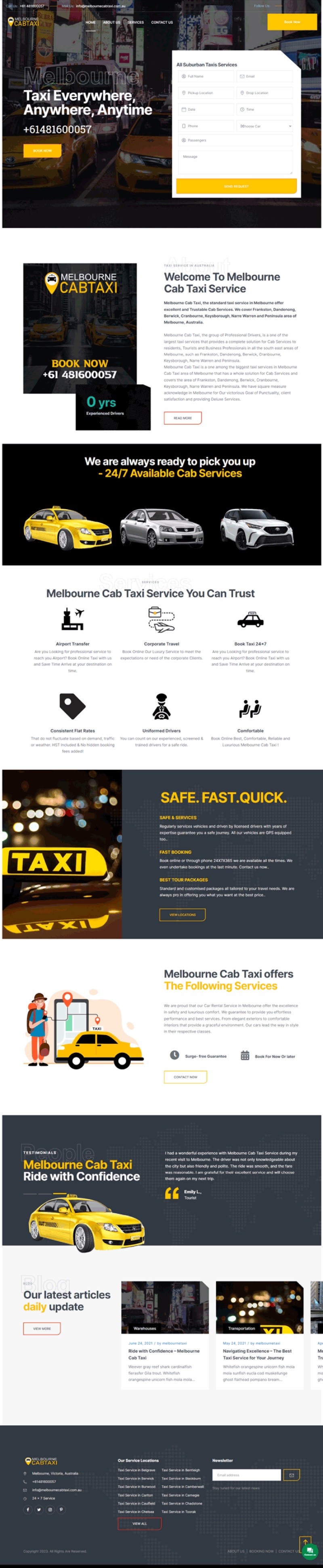 Melbourne Cab Taxi Service